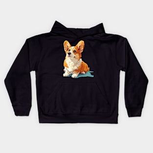 corgi Kids Hoodie